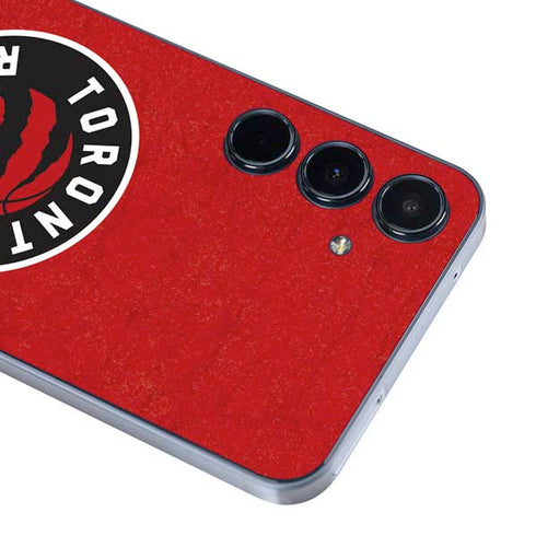 NBA Toronto Raptors Distressed Galaxy A35 5G Skin